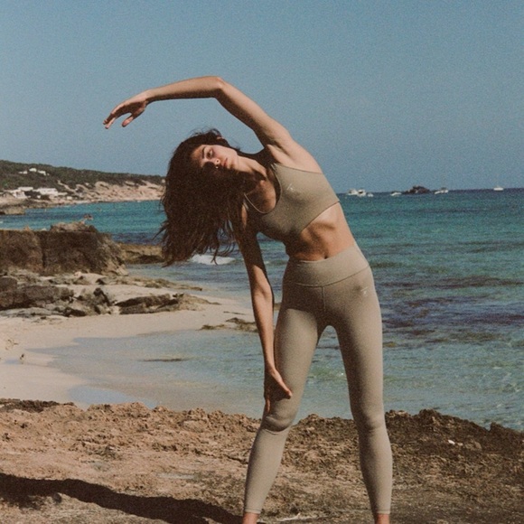 Sporty & Rich Legging N.01 - Elephant $130 Size S - Picture 1 of 7